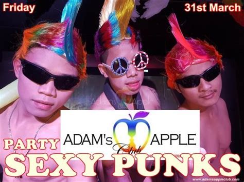 Sexy Punks Adams Apple Club Gay Bar Chiang Mai