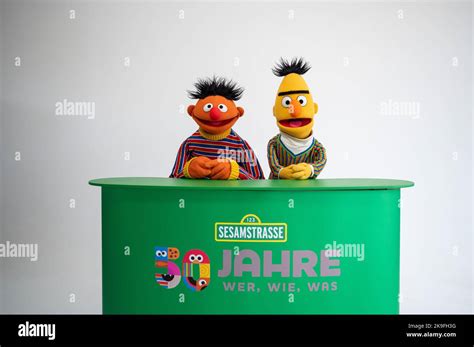 Hamburg Germany 24th Oct 2022 The Characters Ernie And Bert From Sesame Street Taken In A