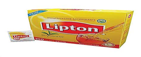 Lipton® Single Serve Tea Bags Regular 100 Tea Bag Box