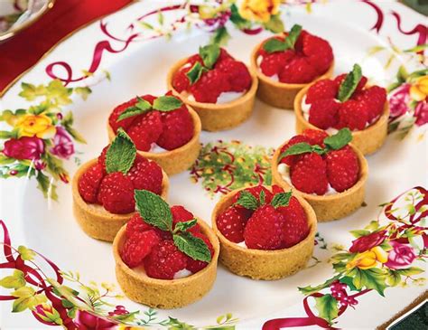 Creamy Lemon Raspberry Tartlets TeaTime Magazine