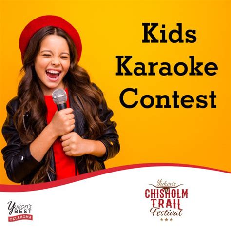 Kids Karaoke Contest At Chisholm Trail Festival