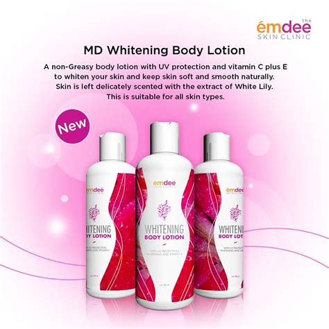 The Emdee Skin Clinic Whitening Body Lotion