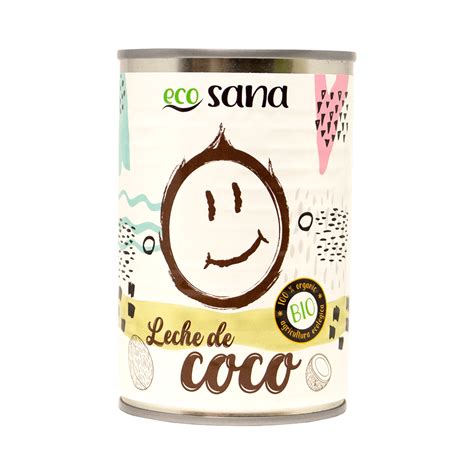 Leche De Coco Bio Ml Ecosana Drasanvi Francia