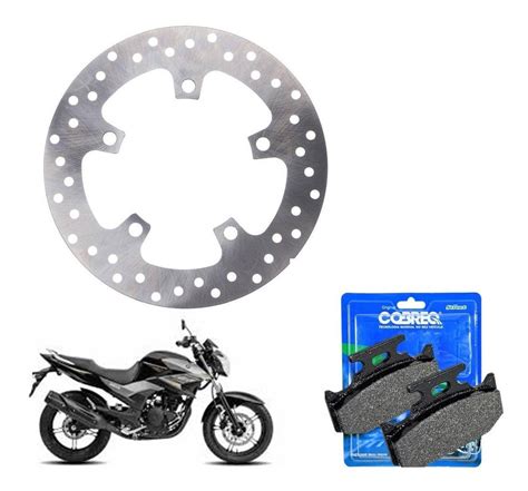 Disco De Freio Traseiro Pastilha Cobreq Yamaha Fazer 250 R 144 99