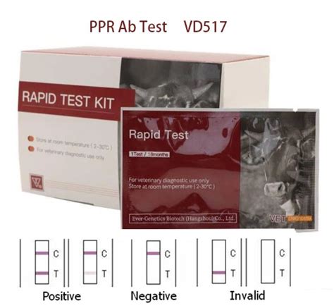 Penside Test Kit Peste Des Petits Ruminants Virus Veterinary Rapid