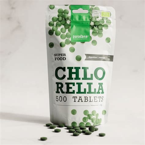 Acheter de chlorella 500 mg Chlorella complément alimentaire