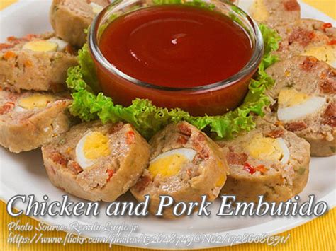 Chicken And Pork Embutido Recipe Panlasang Pinoy Meat Recipes