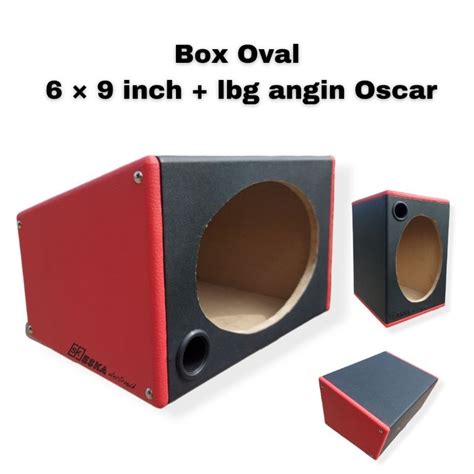 jual box oval    oscar box speaker oval  terminal biding