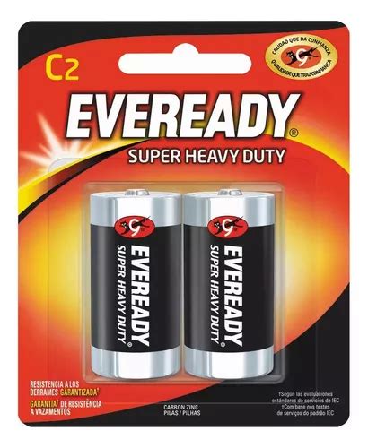 Pila Zinc Carbon C Eveready Con 2 Pzas Blister Meses Sin Intereses