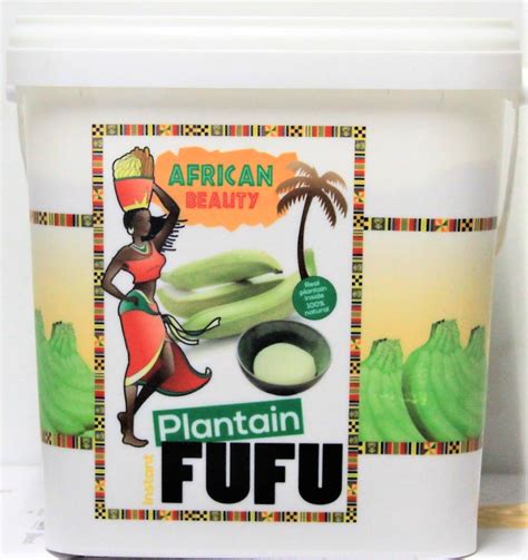 African Beauty Plantain Fufu 4kg Afro Euro Afryka Shop