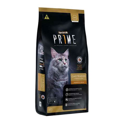 Ra O Special Cat Prime Para Gatos Adultos Castrados Sabor Frango E