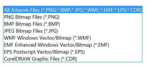 What image formats can Hatch Embroidery v1 & v2 read?