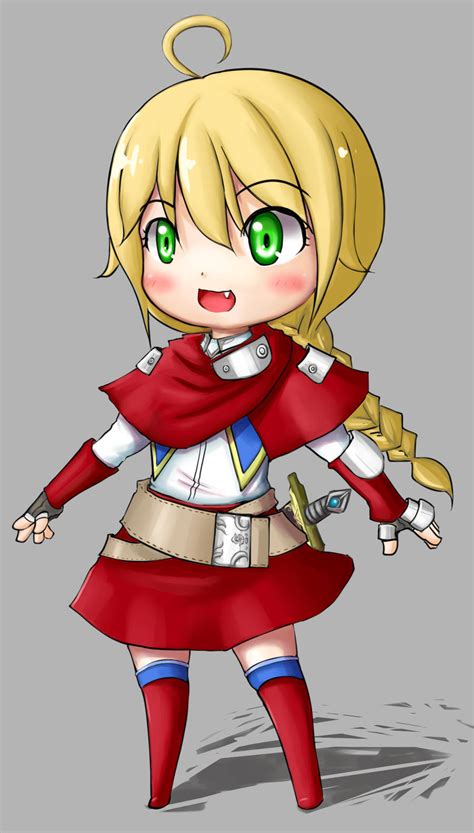 Chibi Knight by BlueDm on DeviantArt