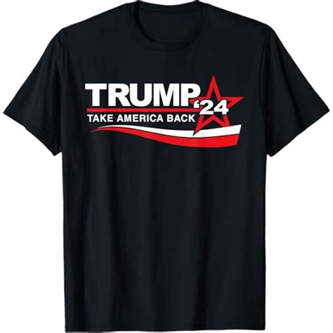 Trump Take America Back 24 Retro Trump Return 2024 Women Men T Shirt