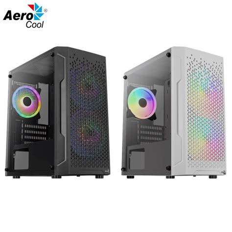 aerocool trinity mini   atx gaming case shopee malaysia