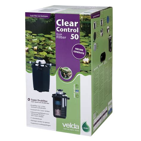 Velda Drukfilter Kopen Clear Control 50 Drukfilters Online