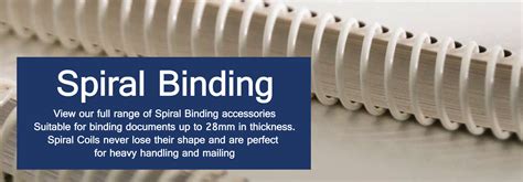 Spiral Binding Supplies & Coil Binding Supplies - Binding Store UK