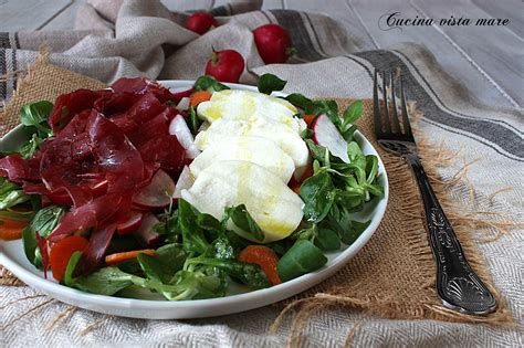 Insalata Bresaola E Mozzarella Ricetta Mozzarella Insalate