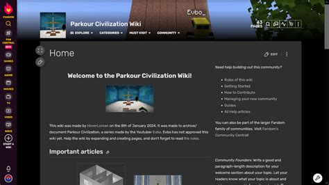 Discuss Everything About Parkour Civilization Wiki Fandom