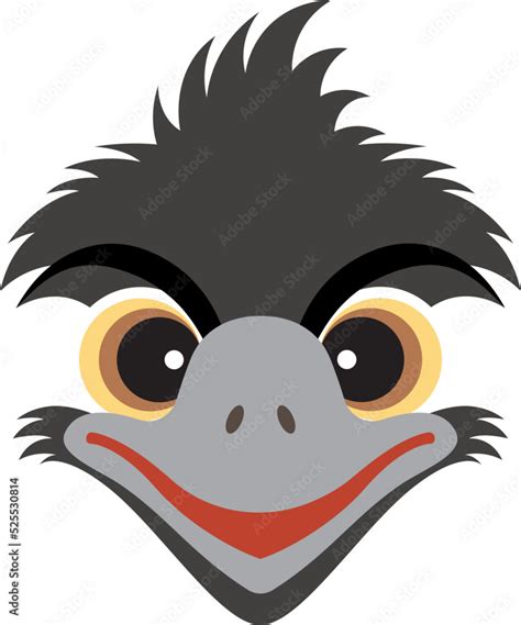 emu illustration Stock Vector | Adobe Stock