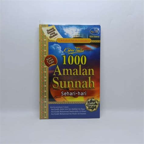 Promo Kupas Tuntas Amalan Sunnah Sehari Hari Diskon Di Seller