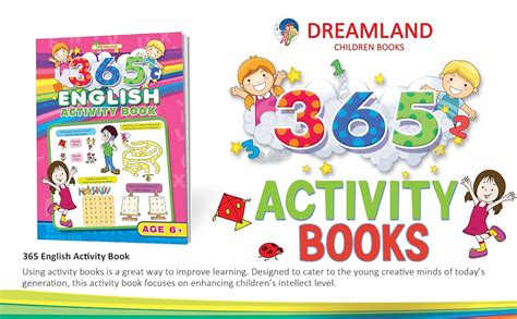 Activity Books, english, maths, general knowledge, logical reasoning, dreamland Publications