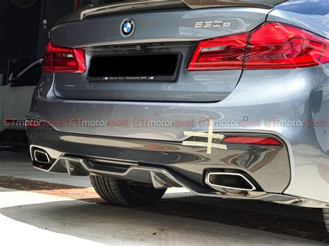 Bmw G Series Installed M Performance Double Layer Rear Diffuser