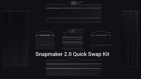 Introducing Snapmaker Quick Swap Kit Youtube