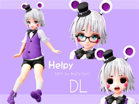 Mmd Fnaf Helpy Dl By Angie Doll On Deviantart