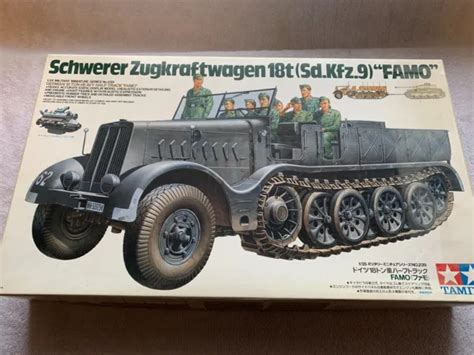 135 Tamiya Schwerer Zugkraftwagen 18t Sdkfz9 Famo Eur 3500