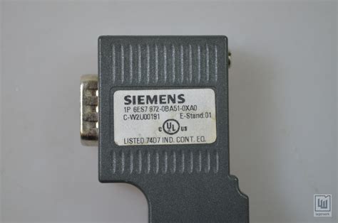 Preview SIEMENS 6ES7972 0BA51 0XA0 6ES79720BA510XA0 Profibusstecker