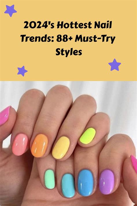 2024 S Hottest Nail Trends 88 Must Try Styles In 2024 Short Nail Designs Short Nails Chic