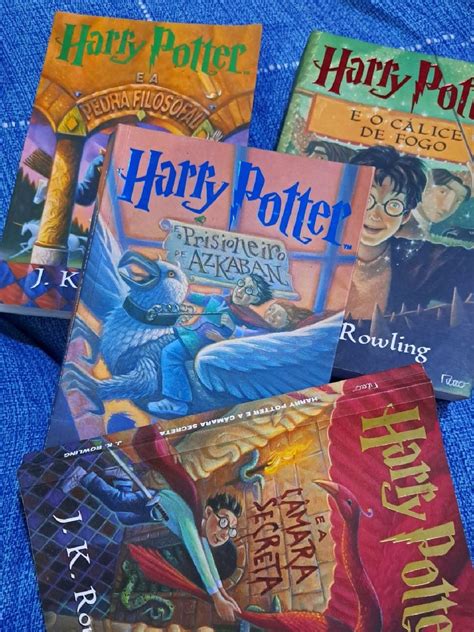 Coleção 4 Livros do Harry Potter Novos e sem Nenhum Defeito