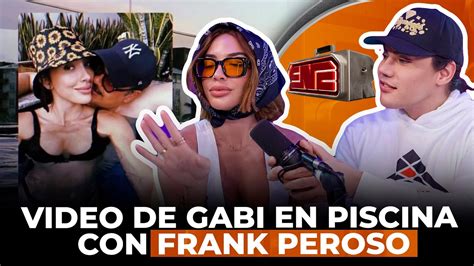 Equipo Acorrala A Gabi Desangles Por Video En Piscina Con Frank Perozo