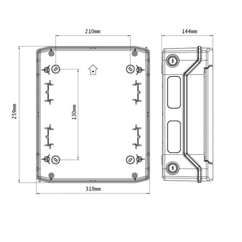 tablou electric aplicat  module ip