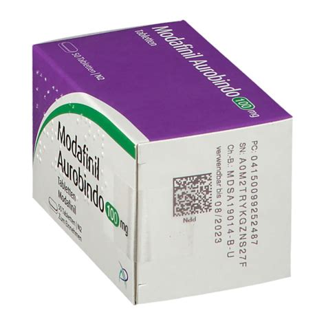 Modafinil Aurobindo 100 Mg 50 St Mit Dem E Rezept Kaufen Shop Apotheke