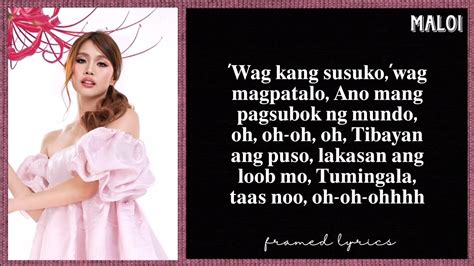 Bini Na Na Nandito Lang Lyrics Framed Youtube