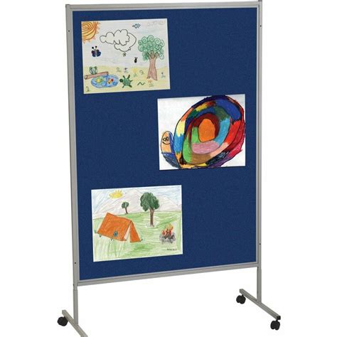 Best Rite Portable Art Free Standing Bulletin Board 78 X 50 Wayfair