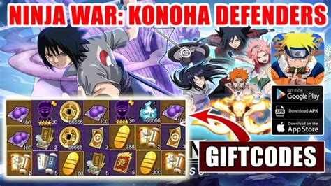 Ninja War Konoha Defenders Giftcodes How To Redeem Code