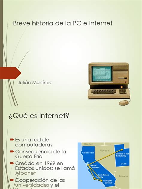 Historia De Internet Pdf Red Mundial Internet Y Web