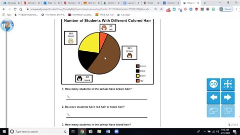 Uls Lesson Reading A Pie Graph Youtube