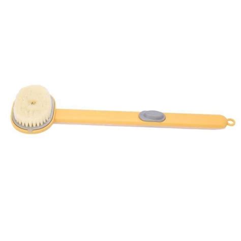 Brosse De Bain Long Manche Douche Corps Gommage En Plastique Outil De