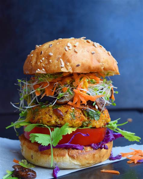 Vegan Quinoa And Sweet Potato Burger Patty Foodbymaria