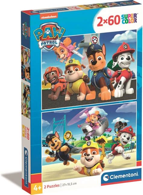 Clementoni Supercolor Paw Patrol Puzzel Legpuzzels Voor Kinderen