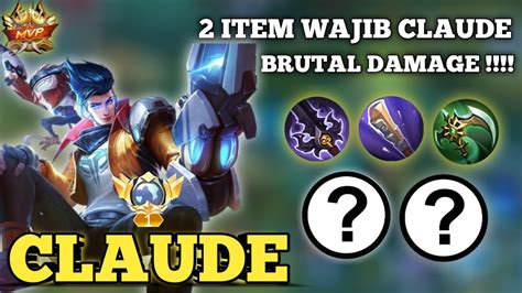 Build Item Claude Brutal Damage Patch Terbaru Buat Season Gameplay