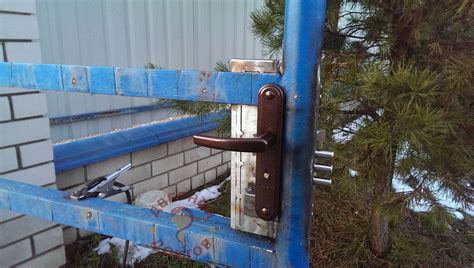 Замок на калитку из профлиста (82 фото) - фото - картинки и рисунки ...