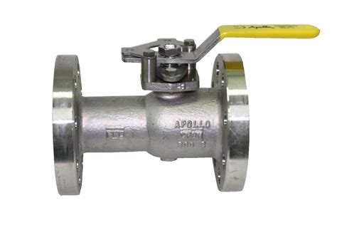 Apollo Stainless Steel Standard Port Ball Valve Actuator Ready Mptfe