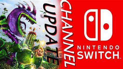 Plants Vs Zombies Gw2 Channel Update Nintendo Switch Youtube