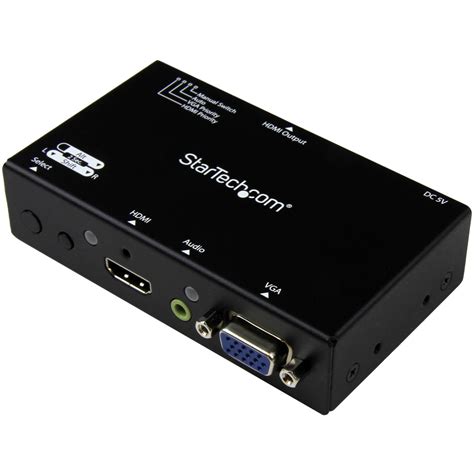 2x1 Vga Hdmi To Hdmi Switch Selector Box 1080p Multi