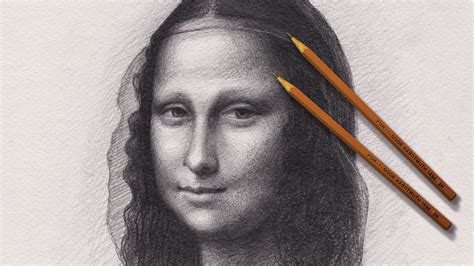 Mona Lisa Sketch at PaintingValley.com | Explore collection of Mona ...